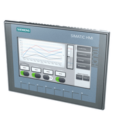 Siemens SIMATIC HMI KTP700 Basic 7" Touch Screen with Function Keys and Profinet Interface Displaying Graphs and Settings